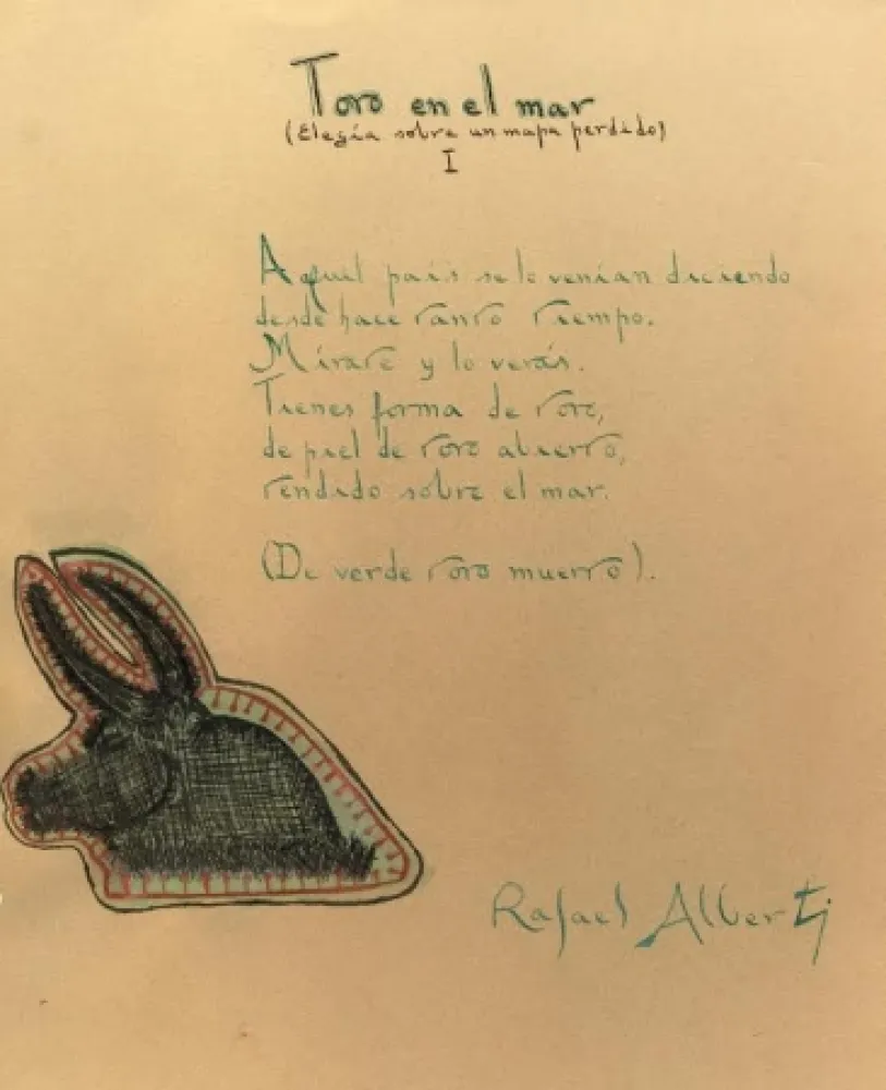 技術的なありません Alberti - Toro en el mar (Elegía sobre un mapa perdido) I