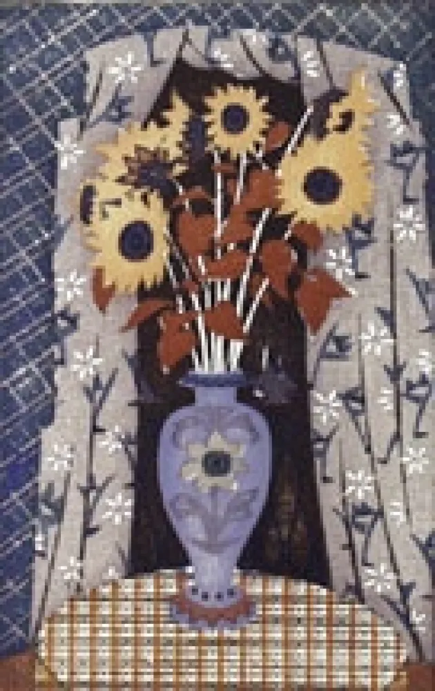 木版 Aldrin - The Bouquet (a.k.a. The Yellow Drapes)