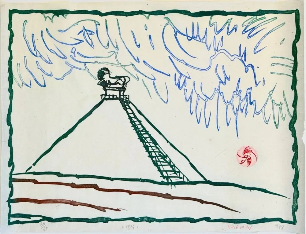 エッチング Alechinsky - 1815