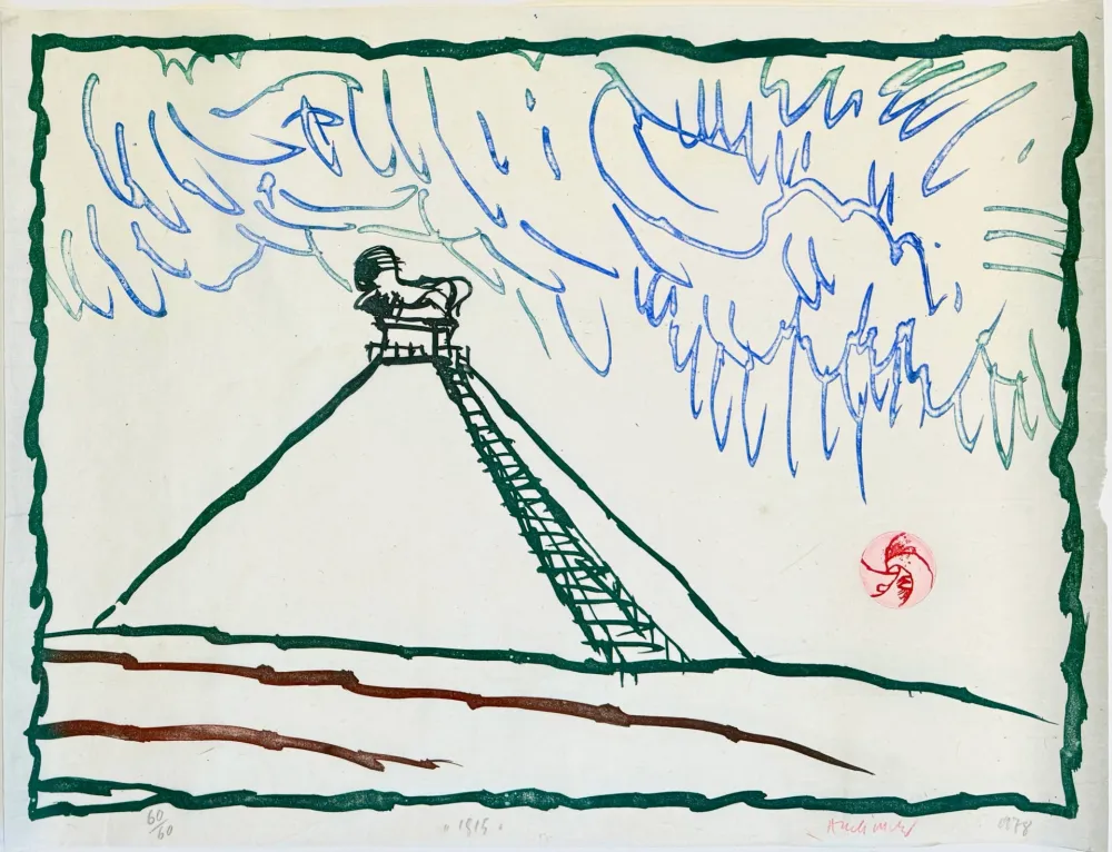 エッチング Alechinsky - 1815