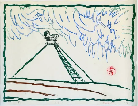 エッチング Alechinsky - 1815