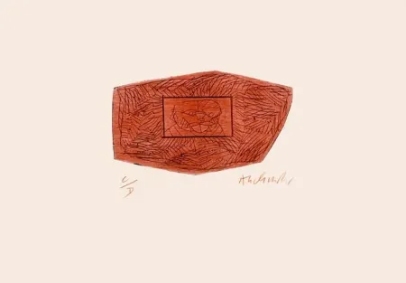 彫版 Alechinsky - 3 petites plaques 