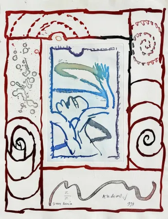 技術的なありません Alechinsky - A bras le corps