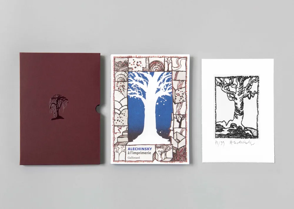 彫版 Alechinsky - A l'imprimerie 