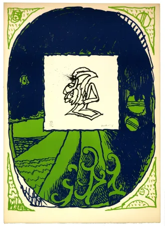 リトグラフ Alechinsky - Aalborg