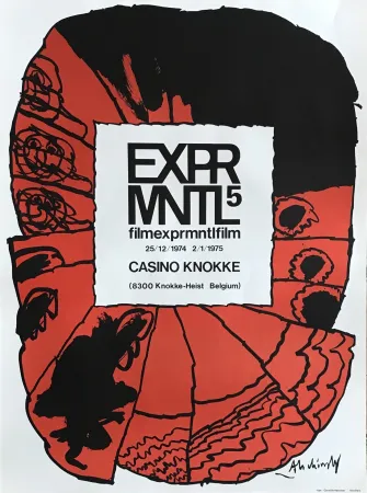 リトグラフ Alechinsky - Affiche lithographique