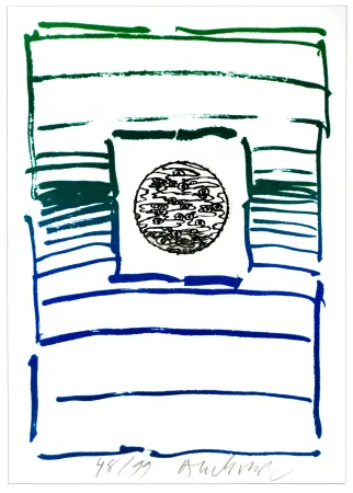 リトグラフ Alechinsky - André Breton/Pierre Alechinsky