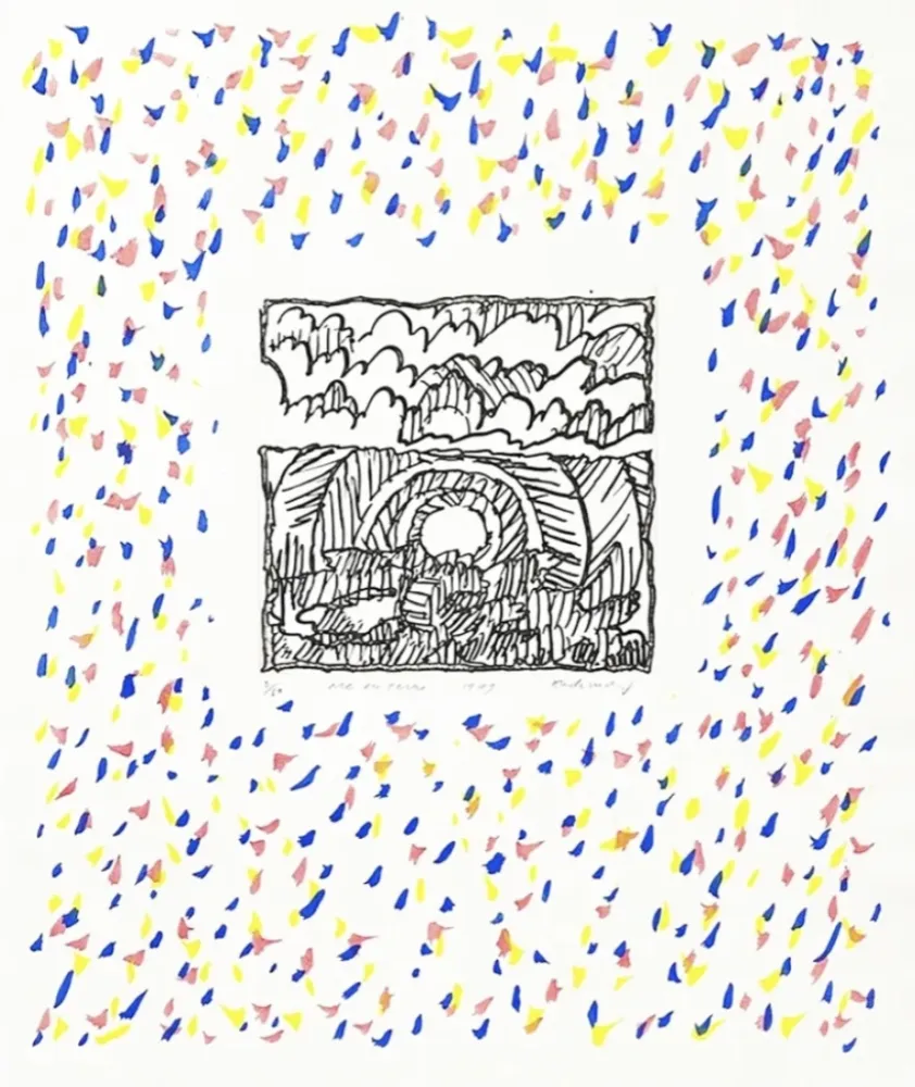 彫版 Alechinsky - Arc en terre
