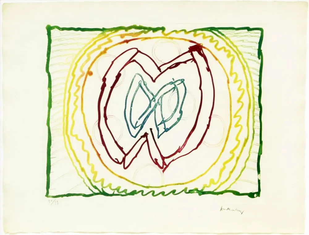 エッチング Alechinsky - Astres et désastres