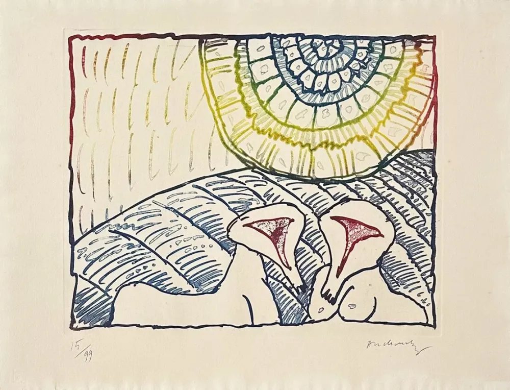 彫版 Alechinsky - Astres et désastres