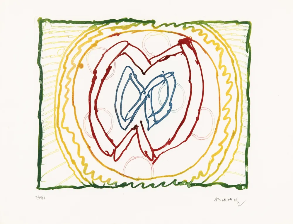 エッチング Alechinsky - Astres et désastres V