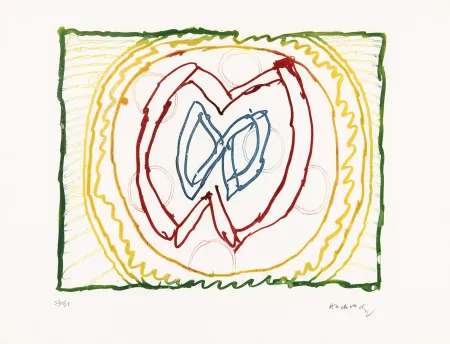 エッチング Alechinsky - Astres et désastres V