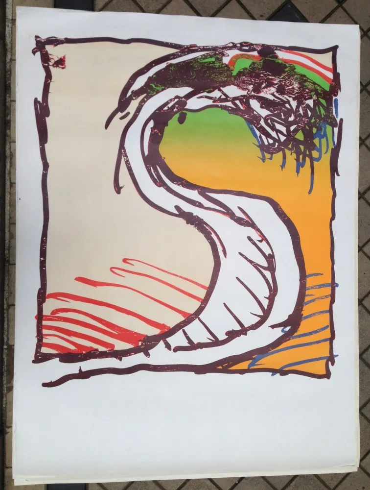 リトグラフ Alechinsky - Avant la lettre