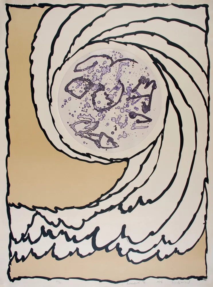 エッチング Alechinsky - Boréalité IV