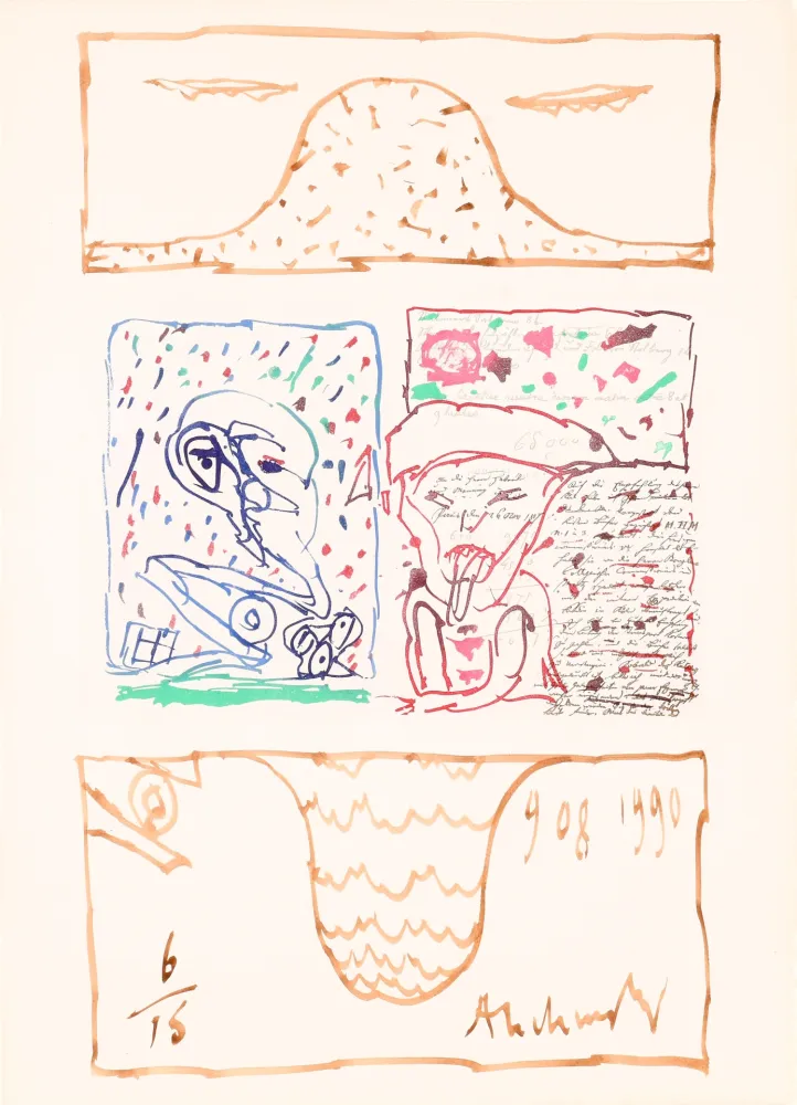 アクチアント Alechinsky - Braille