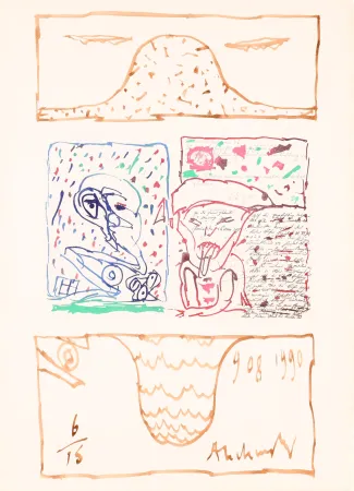 アクチアント Alechinsky - Braille