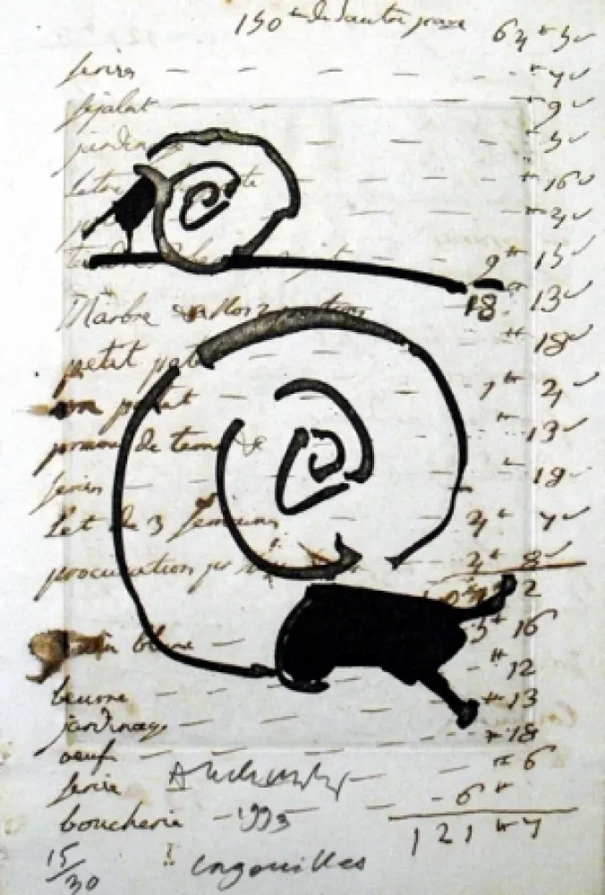 彫版 Alechinsky - Cagouilles