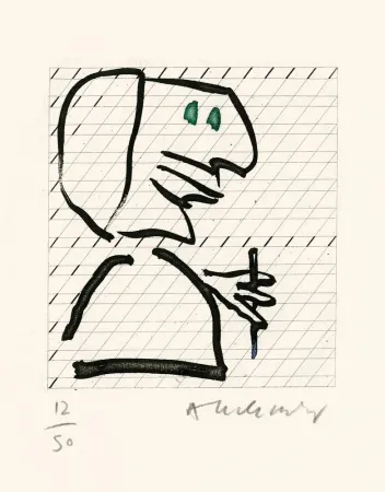 挿絵入り本 Alechinsky - Cantiques Polychromes