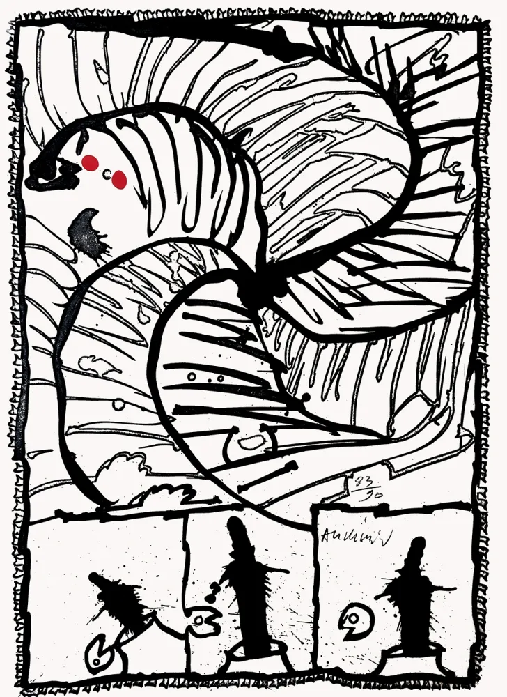 エッチング Alechinsky - Centrifuge