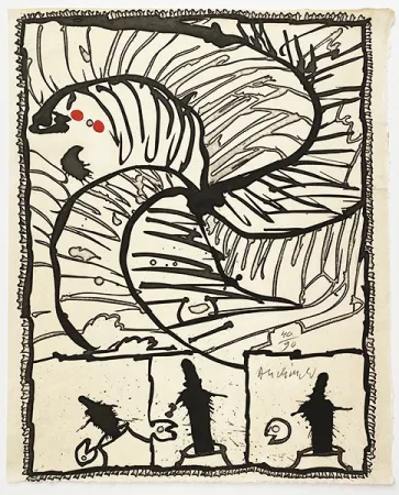 彫版 Alechinsky - Centrifuge