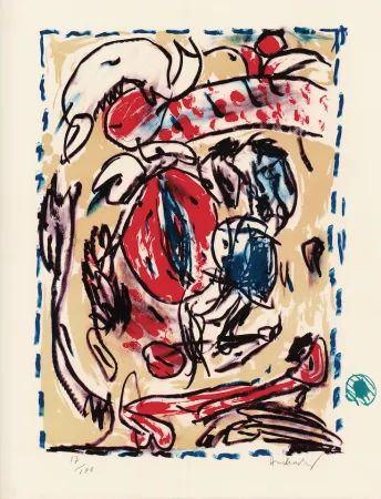 リトグラフ Alechinsky - Cerclitude