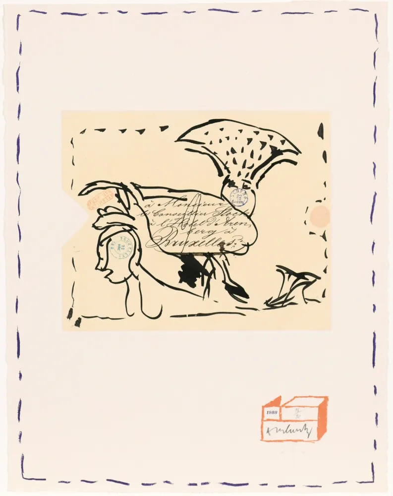 エッチング Alechinsky - Chaque matin 01