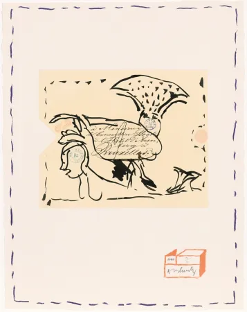 エッチング Alechinsky - Chaque matin 01