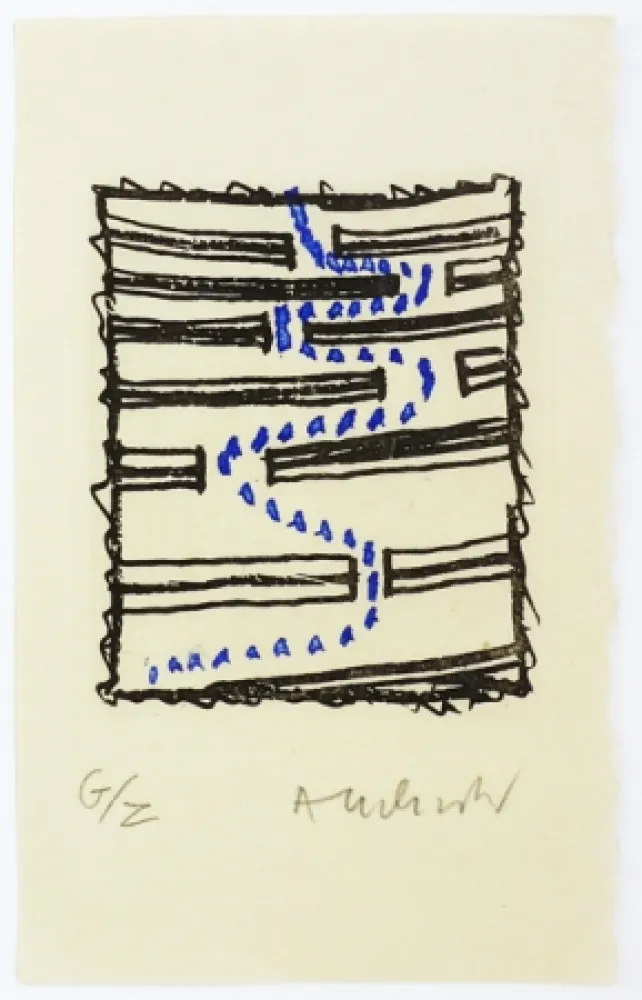 彫版 Alechinsky - Chicanes