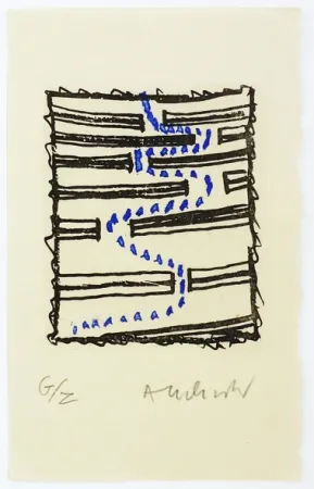 彫版 Alechinsky - Chicanes