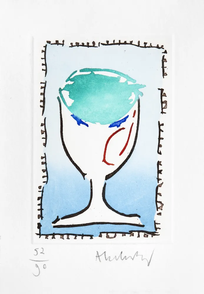 彫版 Alechinsky - Cigüe