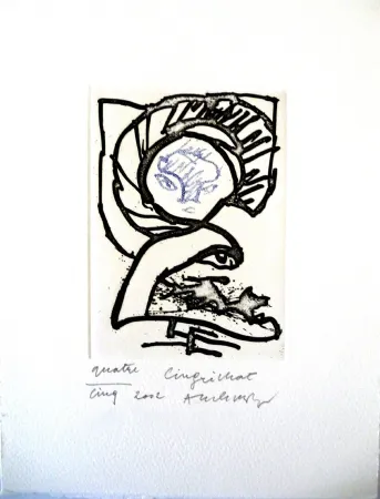 彫版 Alechinsky - Cingrichat
