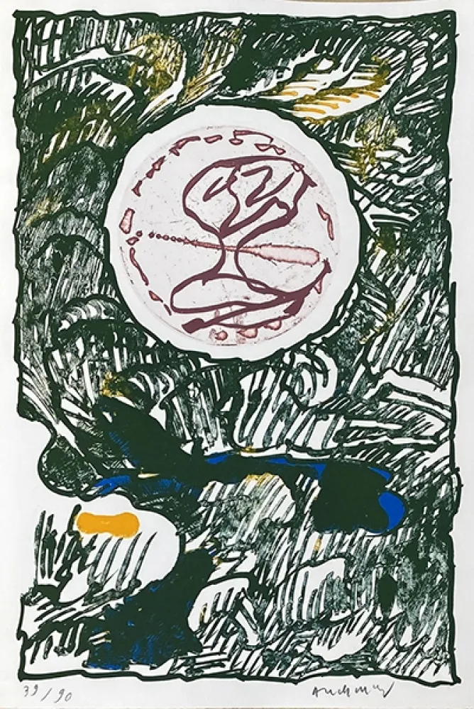 彫版 Alechinsky - Composition