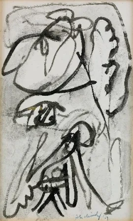 技術的なありません Alechinsky - Composition