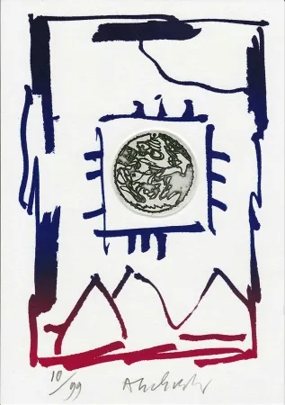 彫版 Alechinsky - Composition