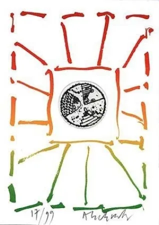 彫版 Alechinsky - Composition