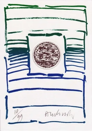 彫版 Alechinsky - Composition