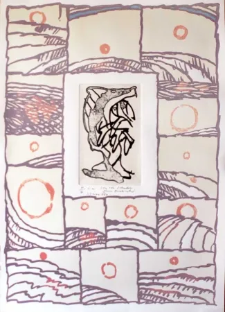 彫版 Alechinsky - Composition