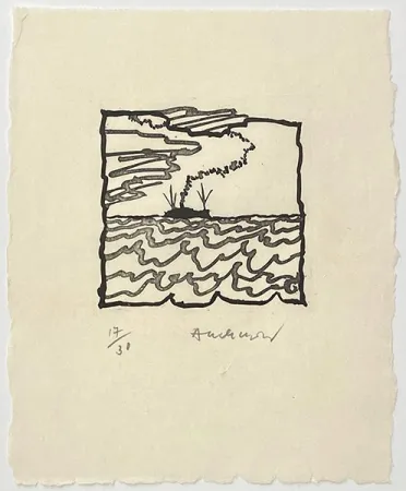 彫版 Alechinsky - Composition