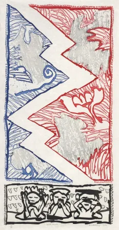 彫版 Alechinsky - Court circuit