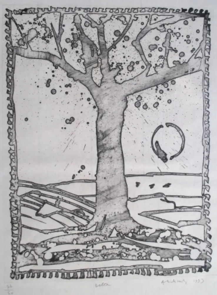 彫版 Alechinsky - Delta