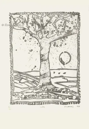 エッチング Alechinsky - Delta