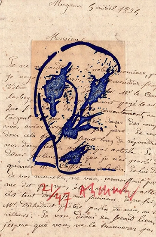 彫版 Alechinsky - Des deux mains