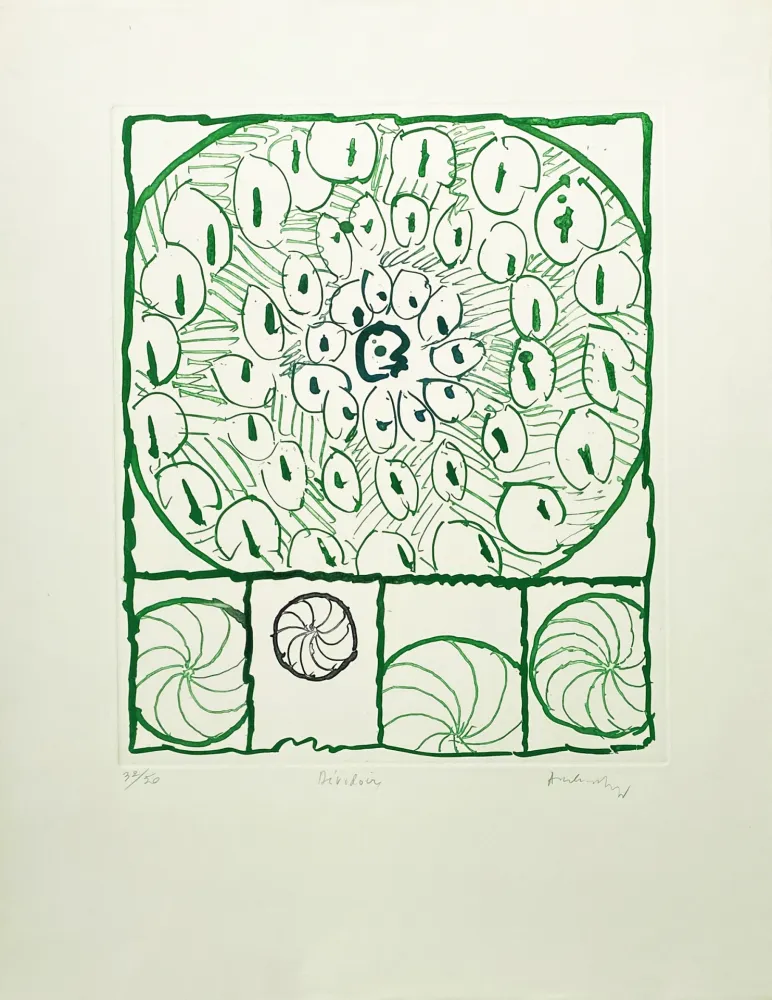 彫版 Alechinsky - Dévidoirs