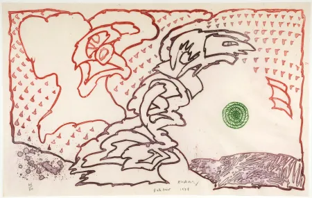 エッチングと　アクチアント Alechinsky - Dulle Griet