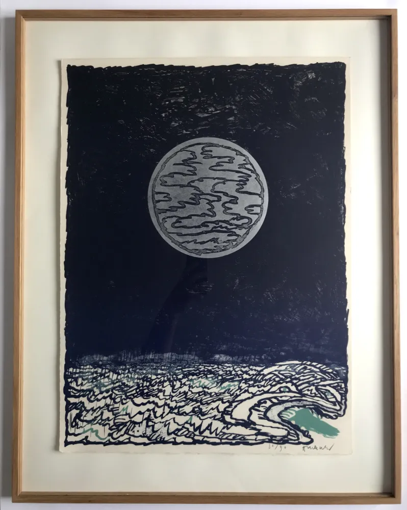 彫版 Alechinsky - Eau dormante