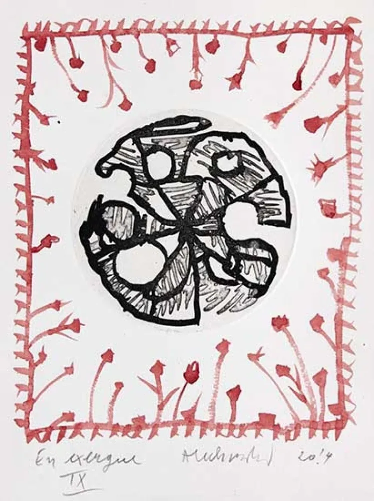 彫版 Alechinsky - En exergue