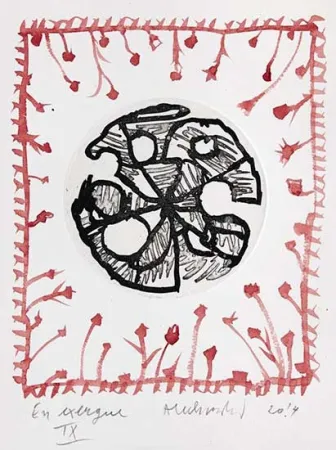 彫版 Alechinsky - En exergue