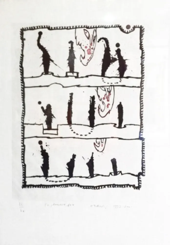 彫版 Alechinsky - En plusieurs fois