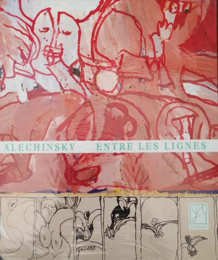 挿絵入り本 Alechinsky - Entre les lignes