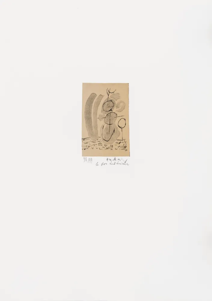 リトグラフ Alechinsky - Expériences sans l'expérience 05